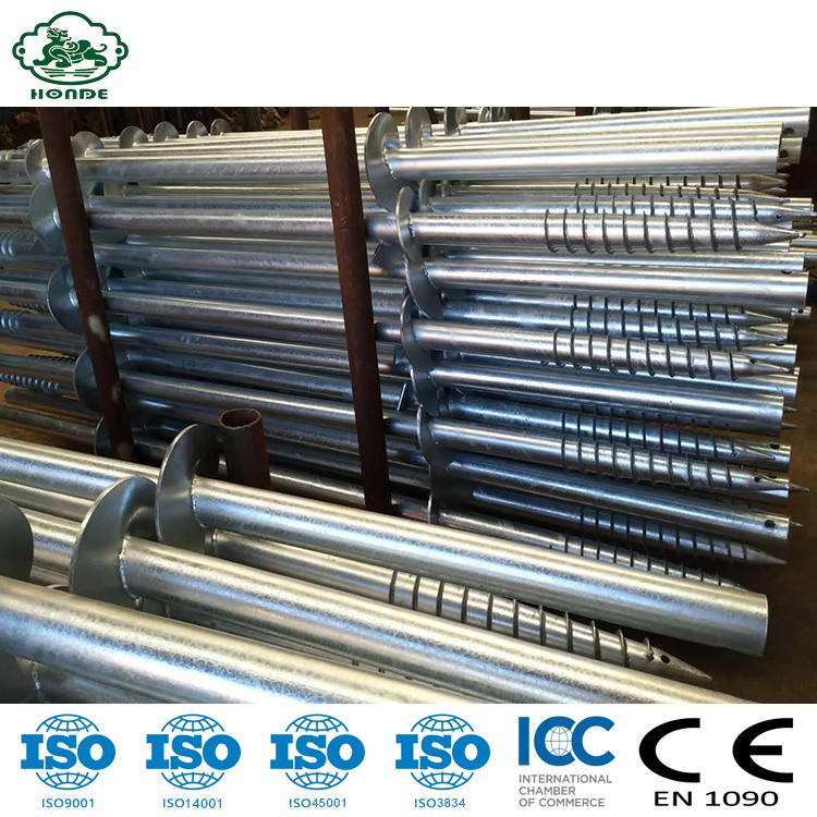 hot galvanized ground screw