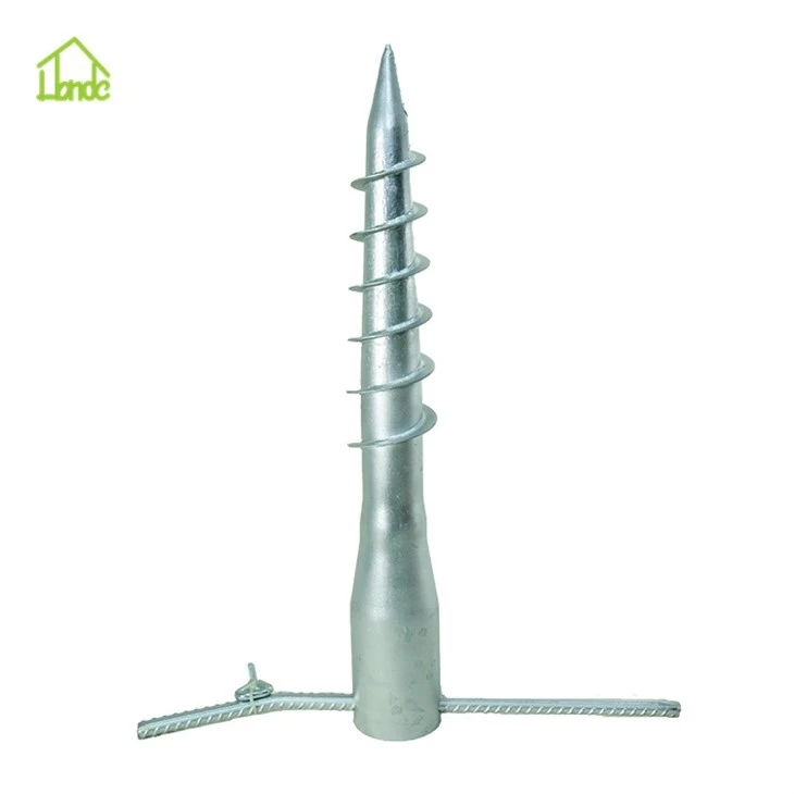 Hot Dip Galvanization Screw Pile Foundation System suppliers