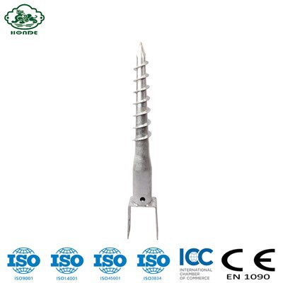 No Dig Galvanized Steel Ground Anchor